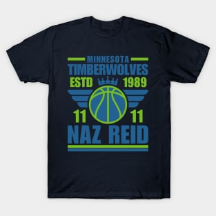 Minnesota Timberwolves Reid 11 Basketball Retro T-Shirt